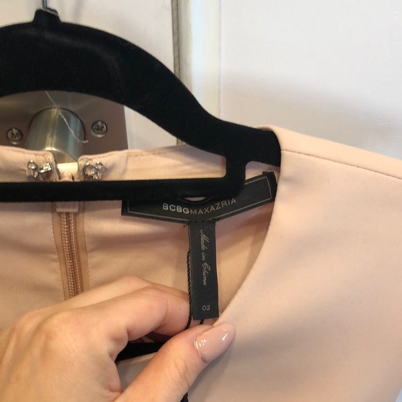 BCBG Peplum Cocktail Dress - Picture 5 of 6